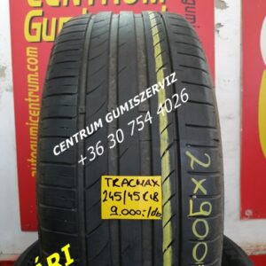 245/45r18 hasznalt nyari gumi Tracmax 2db