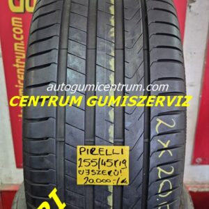 255/45r19 használt nyári gumi Pirelli 2db