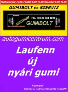 Laufenn új nyári gumik--centrum-gumiszerviz-autogumicentrum-gumibolt-es-szerviz-kormend