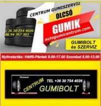 centrum gumiszerviz kft-gumibolt és szerviz- Körmend-