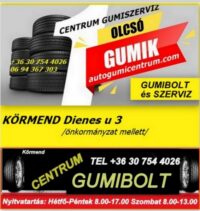 centrum gumiszerviz kft-gumibolt és szerviz- Körmend-