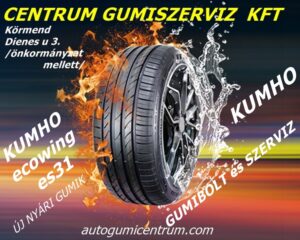 kumho ecowing es31 kumho-uj-nyari-gumi-gumibolt-es-szerviz