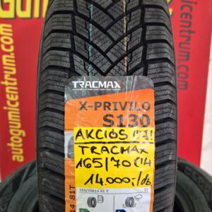165/70r14 TRACMAX új téli gumi-tracmax x privilo s130-új téligumi-