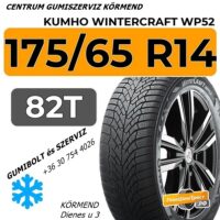 175 65 R14 82T Kumho WINTERCRAFT WP52 kumho - új téli gumik gumibolt