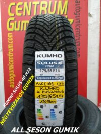 175 65R14 HA32 SOLUS 4S XL új KUMHO centrun gumiszerviz kormend-négyévszakos gumik--all season gumik-solus 4s h32 kumho-