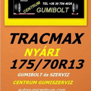 175 70R13 Tracmax-tracmax-uj-nyari-gumi-gumibolt-es-szerviz-centrum-gumiszerviz-kormend-nyari-gumi