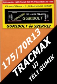 175 70R13 -tracmax új téli gumik-új téligumik-téli gumi-téligumi