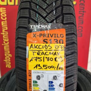 175 70r13 TRACMAX új téli gumi-tracmax x privilo s130-új téligumi-