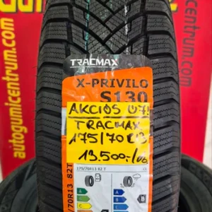 175 70r13 TRACMAX új téli gumi