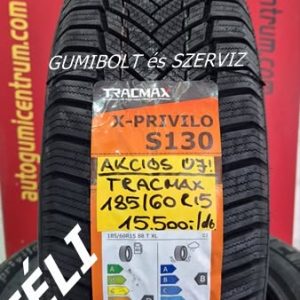 185 60r15 Tracmax téli gumi