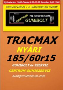 185 60r15 tracmax-uj-nyari-gumi-gumibolt-es-szerviz-centrum-gumiszerviz-kormend-nyari-gumi