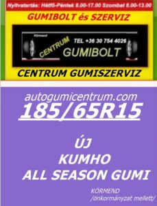 185 65r15 kumho-all-seasn-gumi-centrum-gumiszerviz-autogumicentrum-gumibolt-es-szerviz-kormend-kumho-negyevszakos-gumi