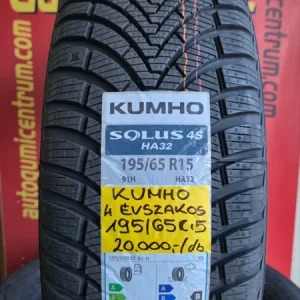 195 65R15 KUMHO Solus 4S HA32 - KUMHO négyévszakos gumi