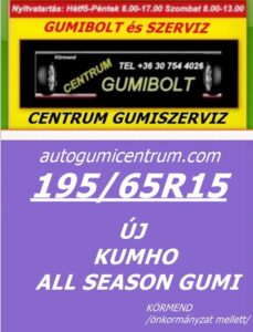 195 65r15 kumho-all-seasn-gumi-centrum-gumiszerviz-autogumicentrum-gumibolt-es-szerviz-kormend-kumho-negyevszakos-gumi