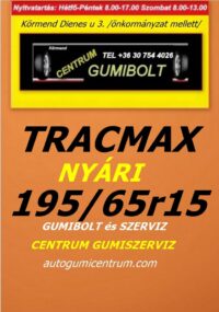195 65r15 tracmax-uj-nyari-gumi-gumibolt-es-szerviz-centrum-gumiszerviz-kormend-nyari-gumi