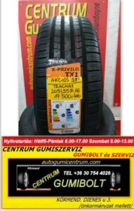 205 55R16 új Tracmax nyári gumi autogumicentrum-com-Centrum-gumiszerviz- gumibolt és szerviz