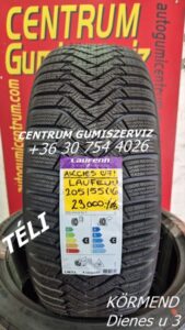 205 55r16 Laufenn új téli gumi. ceentrum gumiszerviz kormend