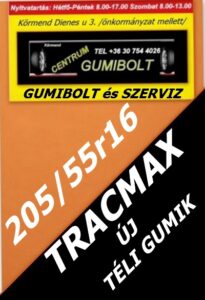 205 55r16-tracmax új téli gumik-új téligumik-téli gumi-téligumi-