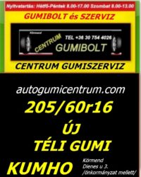 205 60r16 új kumho téli gumik centrum gumiszerviz kft-gumibolt és szerviz kormend autogumicentrum com--