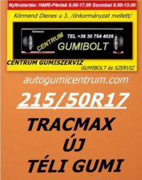 215 50R17-tracmax-uj-teli-gumi-autogumicentrum-centrum-gumiszerviz-kormend-gumibolt es szerviz