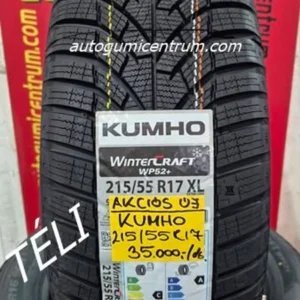 215 55R17 KUMHO új téli gumi