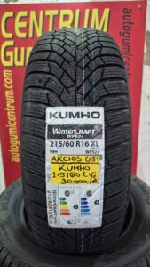 215 60R16 KUMHO új téli gumi-téligumi-új téli gumik-215 60R16 KUMHO