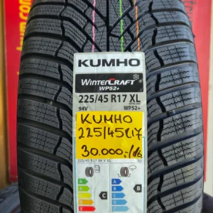 225 45R17 KUMHO új téli gumi