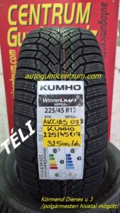 225/45r17 KUMHO új téli gumi