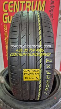 225 50r17 használt nyári gumi Continental-centrum gumiszerviz kormend