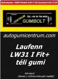 Laufenn LW31 I Fit+ téli gumi-laufenn új téli gumik-- centrum gumiszerviz-gumibolt és szerviz