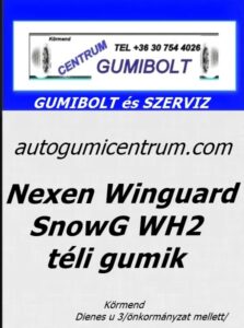 Nexen Winguard SnowG WH2 téli gumik-nexen új téli gumi