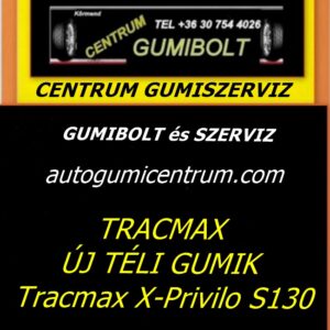 Tracmax X-Privilo S130-tracmax új téli gumi centrum gumiszerviz kft-gumibolt és szerviz kormend