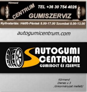 centrum gumiszerviz kft körmend - gumibolt és szerviz - autogumicentrum