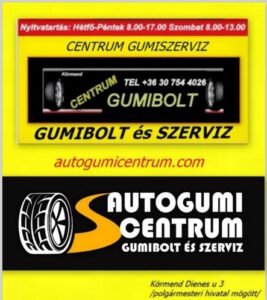 centrum gumiszerviz körmend - gumibolt és szerviz - autogumicentrum