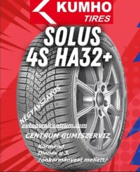 kumho négyévszakos gumi- centrum gumiszerviz kft-gumibolt és szerviz-kormend-kumho all season -kumho solus 4s ha32