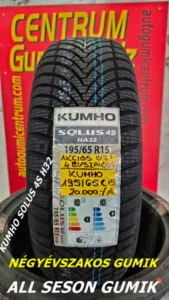 kumho-solus-4s-h32-négy évszakos-195 65r15