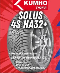 kumho solus 4s ha32 - kumho négyévszakos gumi - centrum gumiszerviz KFT - gumibolt és szerviz - kormend-kumho all season - autogumicentrum