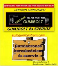 centrum-gumiszerviz kormend-autogumicentrum-gumibolt-es-szerviz-Gumiabroncs kereskedelem és szerviz-nyári gumi-új-használt nyári gumik-kormend