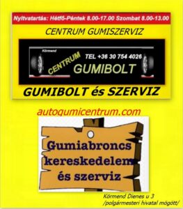 centrum-gumiszerviz kormend-autogumicentrum-gumibolt-es-szerviz-kormend