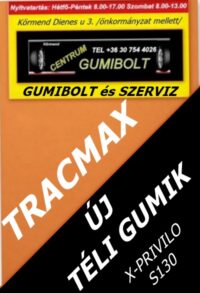 tracmax új téli gumik-új téligumik-téli gumi-téligumi-centrum gumiszerviz kft-kormend