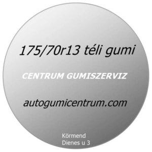 175 70r13 téli gumk-Gumiabroncs kereskedés és szerviz-új téli gumik-centrum-gumiszerviz kormend-téli gumi-gumibolt-es-szerviz-téligumik