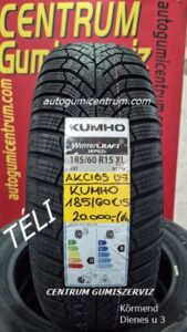 185 60r15 KUMHO új téli gumi-téligumi-akcios kumho-új téli kumho
