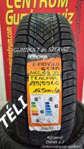 195 55r16 TRACMAX új téli gumi-tracmax x privilo s130-új téligumi-195 55r16