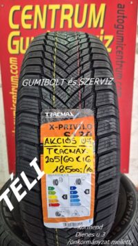 205 60r16 TRACMAX új téli gumi.-tracmax x privilo s130-új téligumi-205 60r16