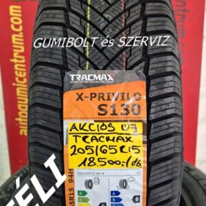 205 65r15 TRACMAX új téli gumi.-tracmax x privilo s130-új téligumi-