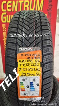 215 65r16 TRACMAX új téli gumi-tracmax x privilo s130-új téligumi-215 55r16