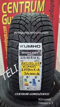225 40r18 KUMHO új téli gumi-téligumi-akcios kumho-új téli kumho