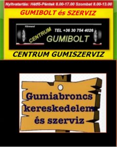 Gumiabroncs kereskedelem és szerviz - gumibolt-gumibolt-es-szerviz- autogumicentrum - körmend