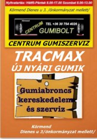 tracmax-Gumiabroncs kereskedés és szerviz-tracmax új nyári gumik-centrum-gumiszerviz kormend-tracmax nyári gumi-gumibolt-es-szerviz-tracmax nyárigumi