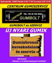 Gumiabroncs kereskedés és szerviz-új nyári gumik-centrum-gumiszerviz kormend-nyári gumi-gumibolt-es-szerviz-nyárigumik